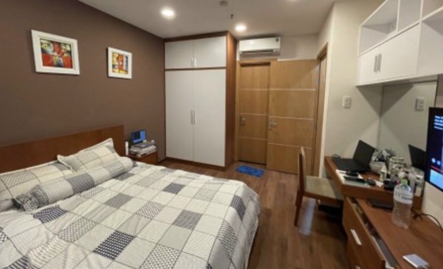 Cho thuê căn hộ 1PN toà A chung cư Intracom Riverside full nội thất, view đẹp
